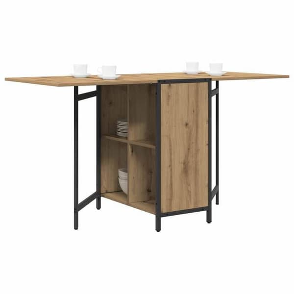Maison Exclusive - Matbord 144 x 60 x 75 cm Ingenjörsträ Rektangulär