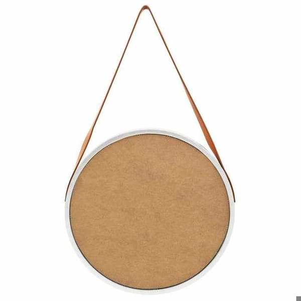 Maison Exclusive - Peili seinälle hihnalla 50 cm Hopea Silver