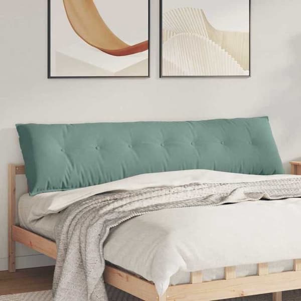 Maison Exclusive - Rygpude Grøn Hav 200 x 50 cm Velour
