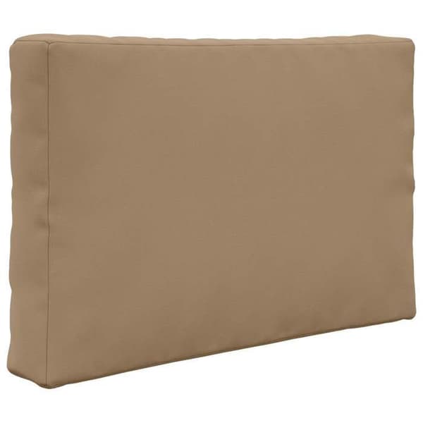 Utomhuskudde - EXKLUSIV HEM - 60 x 60 cm - Polyester - Taupe - Avtagbart blixtlåsfodral Mol