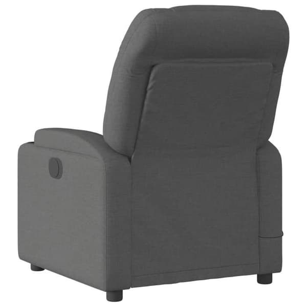 Maison Exclusive - Tummanharmaa kangasmassaažituoli