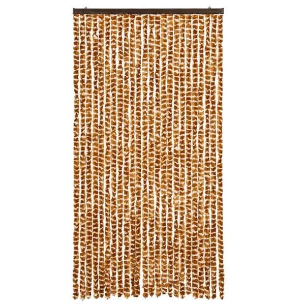 Maison Exclusive - Myggnät Ockra och vit 100x220 cm Chenille