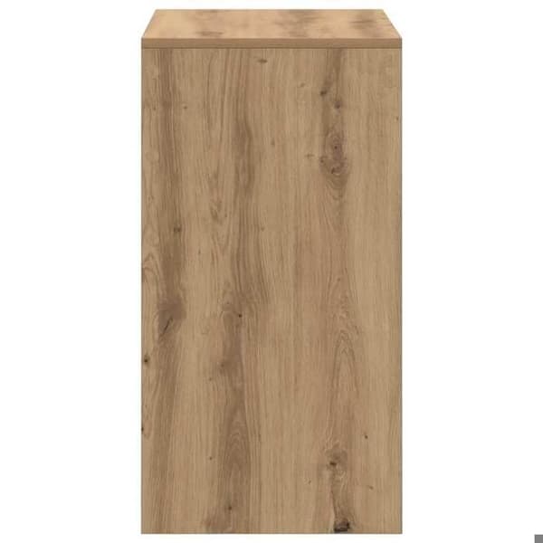 Maison Exclusive - Håndlavet egetræskontor 60 x 40 x 76 cm Ek