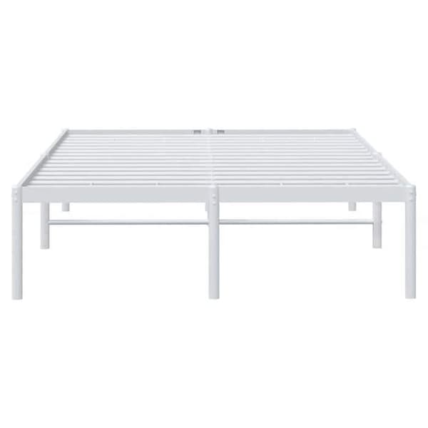 Maison Exclusive - Hvid metal sengestel 120x190 cm Vit