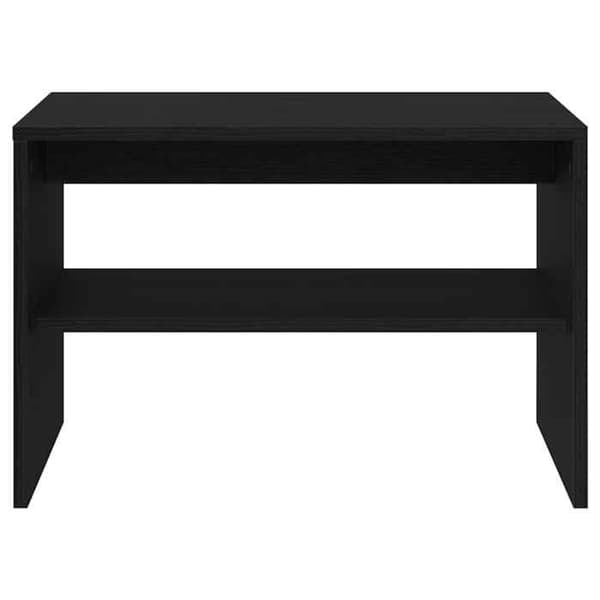 Maison Exclusive - TV-møbel i sort egetræ 60x40x40 cm i ingeniørtræ