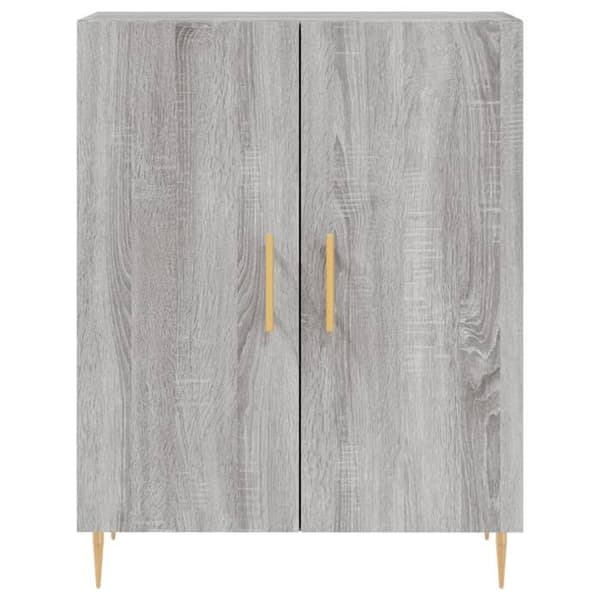 Maison Exclusive - Buffé Sonoma Grå 69,5x34x90 cm Ingenjörsträ