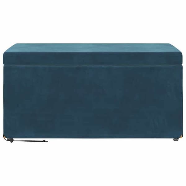 Taburet - EKSKLUSIV HUS - 81x41x40 cm - Blå - Komposittræ - Uden ryg Blå