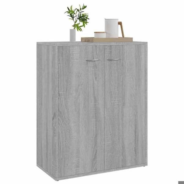 Maison Exclusive - Buffet Sonoma grå 60x30x75 cm Ingenjörsträ