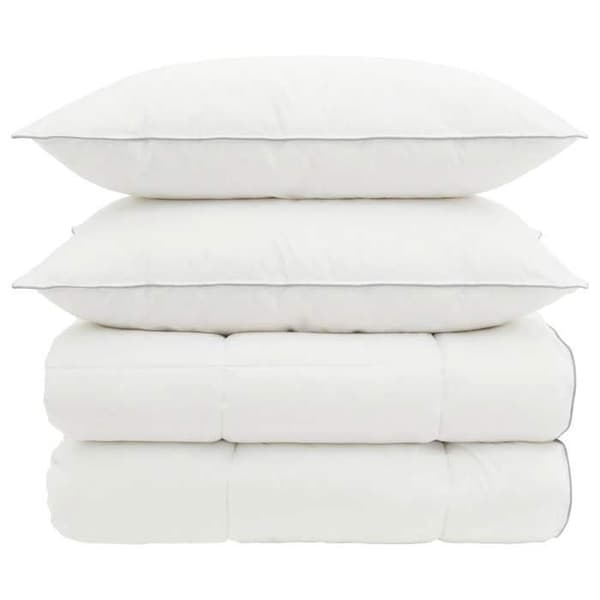 Maison Exclusive - Sæt med dyne og pude 3 pc 220x240 cm 4 sæsoner