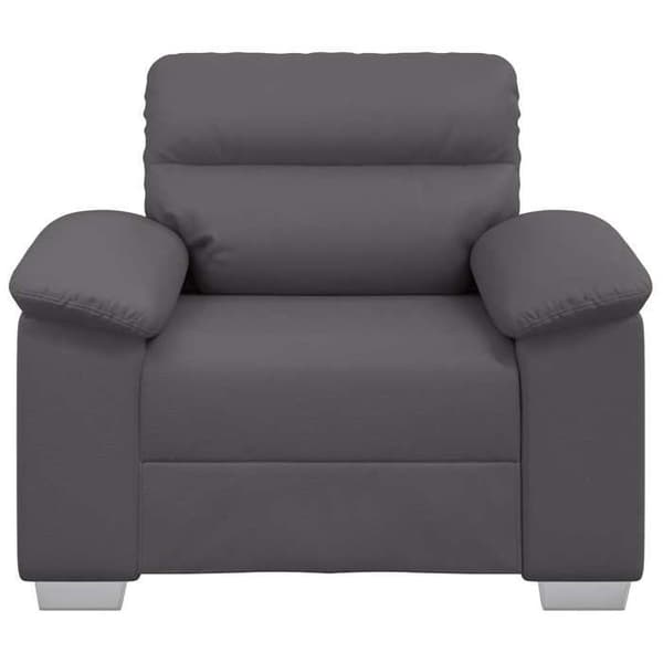 Maison Exclusive - Grå sofa stol 100x81x84 cm i kunstlæder