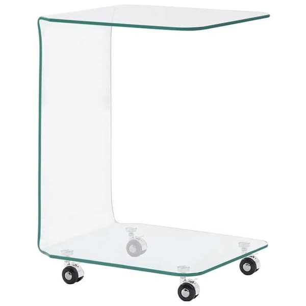 Maison Exclusive - Soffbord 45x40x63 cm Härdat glas transparent
