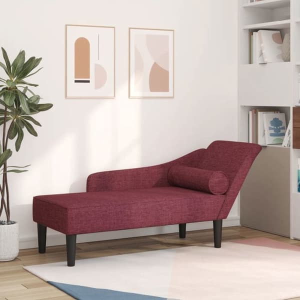 Maison Exclusive - Sengekøje med puder i bordeaux stof