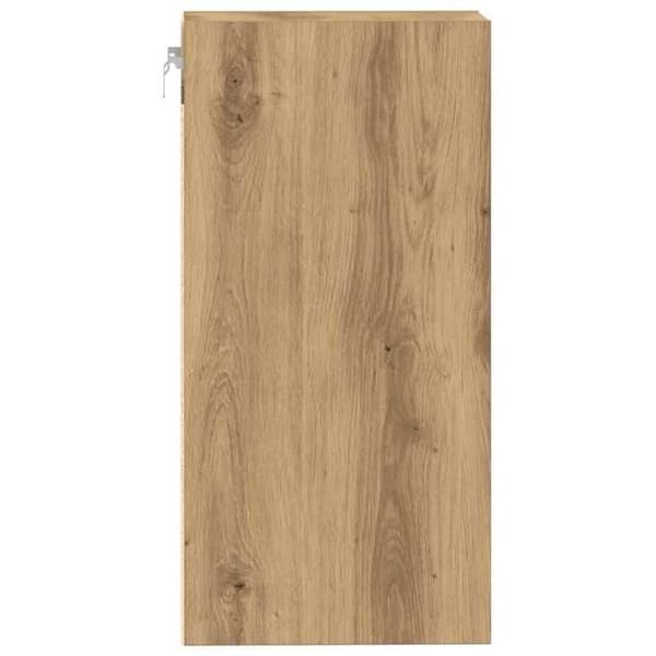 Maison Exclusive - Hængeskab Riga Håndlavet Eg 40x29,5x60 cm Hantverks-ek