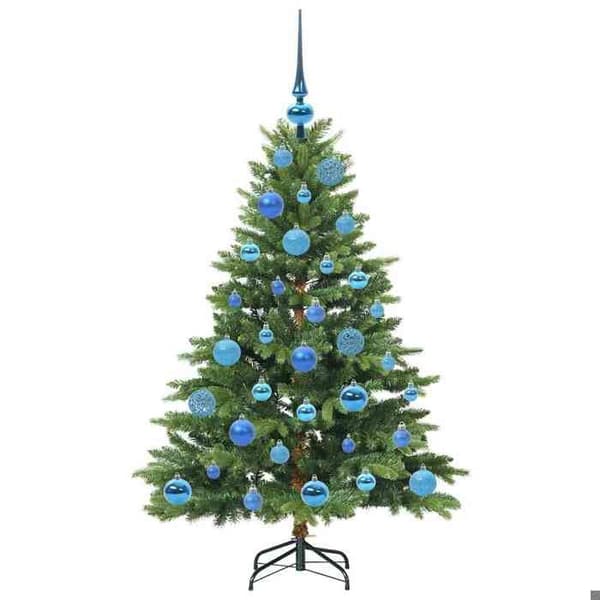 Konstgjord julgran - EXKLUSIV HEM - 120 cm - 150 LED - Grön - USB Grön