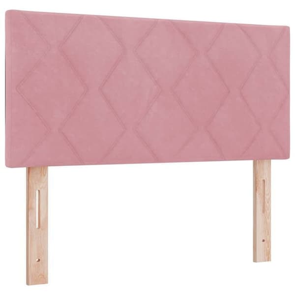 Maison Exclusive - Boxspring-sänky Rose patjalla 100 x 200 cm Sametti