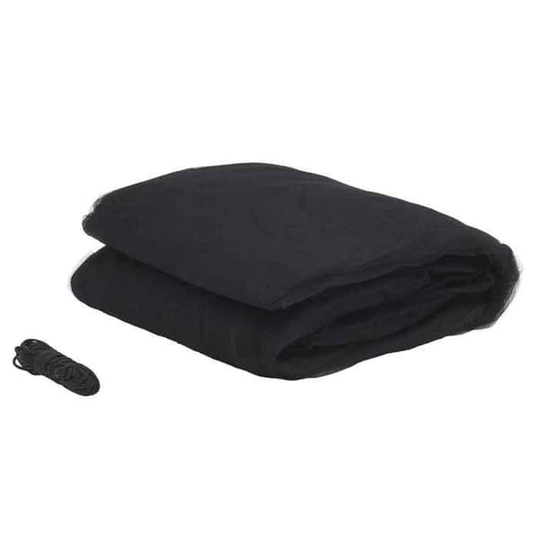 Maison Exclusive - Myggnät för säng 3 delar 156 mesh Svart Polyester