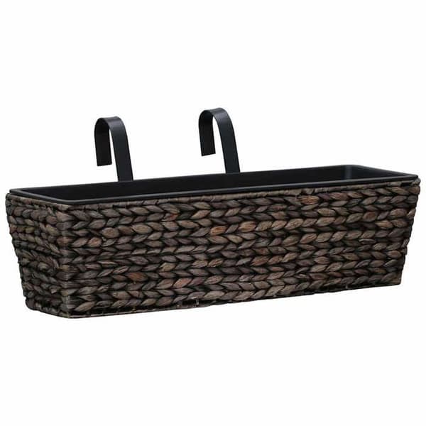 Maison Exclusive - 2 st Blomkrukor Vattenhyacint Brun brun
