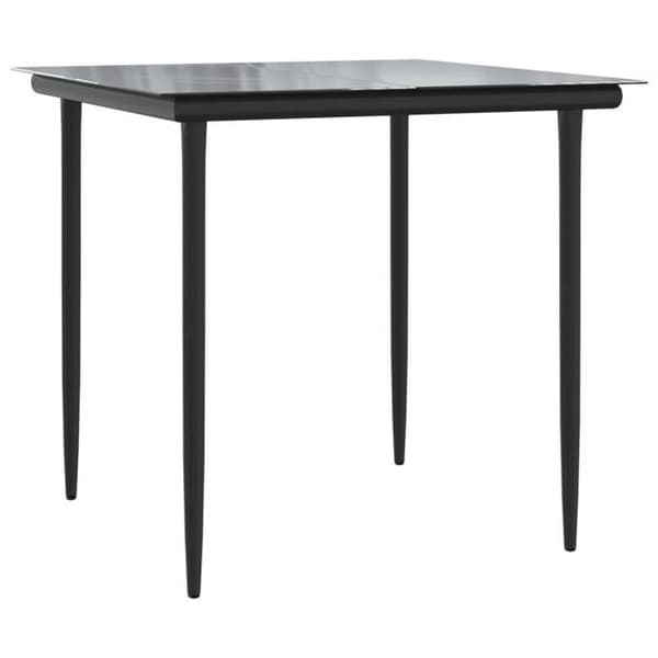 Maison Exclusive - Trädgårdsset 3 delar med grå kuddar i flätad resin