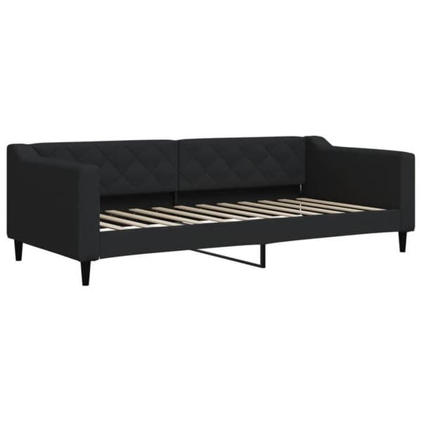 Maison Exclusive - Sovesofa med udtræk uden madras sort 90x200 cm