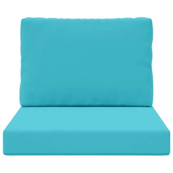 Maison Exclusive - Udendørs sofa pude Polyester Turkis 60 x 60 cm Turkos