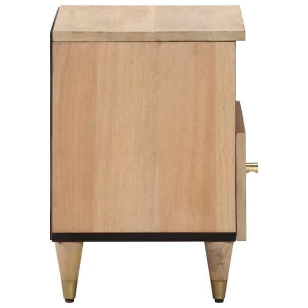 Maison Exclusive - Natborde 2 stk 40x33x46 cm Solid mango træ