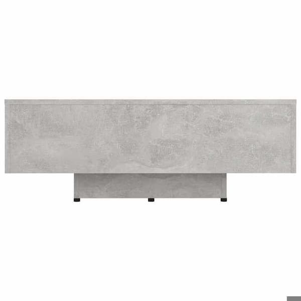 Bord - EKSKLUSIV HUS - 85x55x31 cm - Beton grå - Ingeniørtræ - Rektangulær Betonggrå