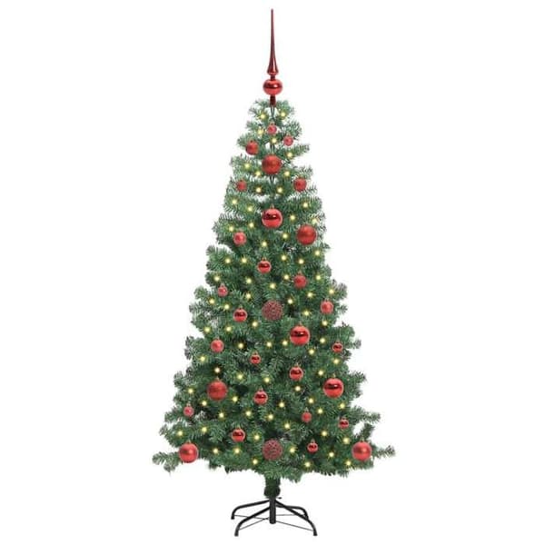 Maison Exclusive - Vihreä joulukuusi 120 cm PVC