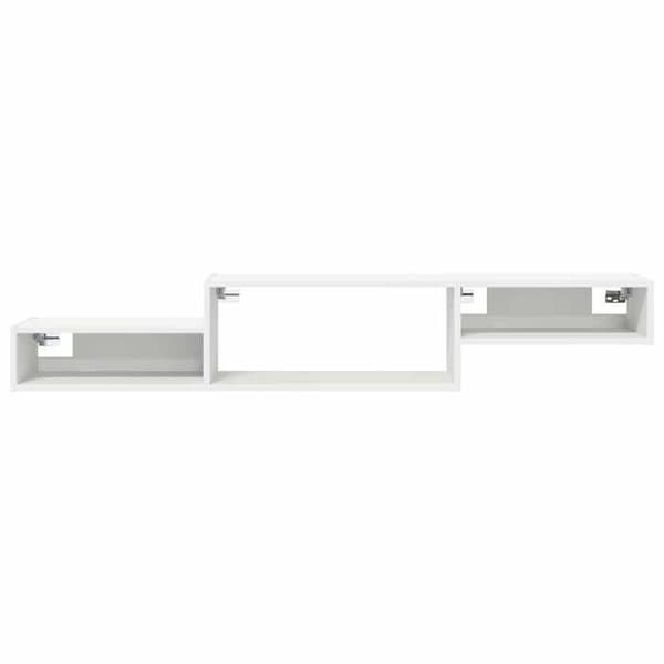 Maison Exclusive - Väggmonterad TV-möbel Vit 150 x 28 x 26 cm Vit