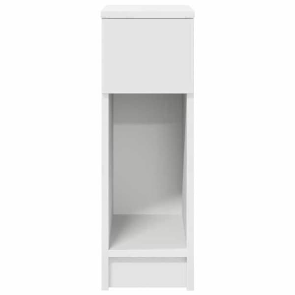 Natskab - EKSKLUSIV HUS - 20x36x60 cm - Hvid - 1 skuffe + 1 rum - Spånplader Vit