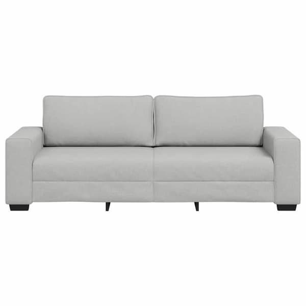 Maison Exclusive - Sofa 3 pladser Grå sky 220x77x82 cm stof