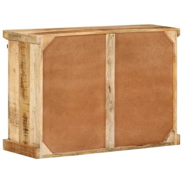 Maison Exclusive - Buffet 80x30x55 cm massiv rå mango træ