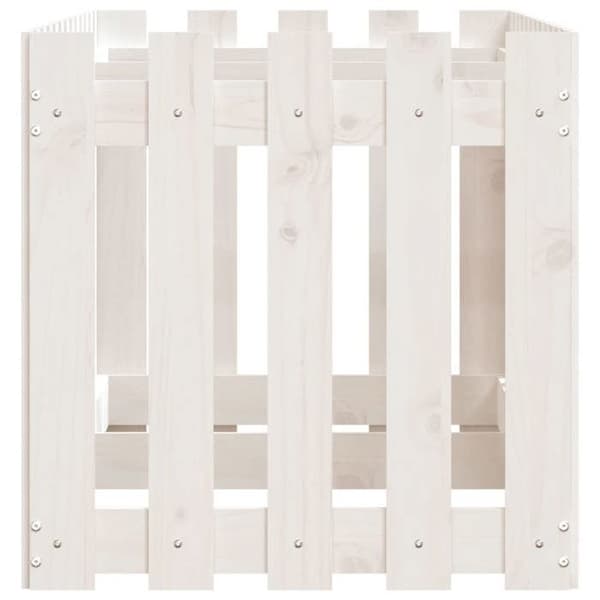 Maison Exclusive - Design-korkea puutarhavuode 150x50x50cm massiivipuusta