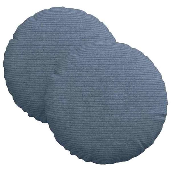 Stolpude - MAISON EXCLUSIVE - Rund 30 cm - Fløjl - Blå - Polypropylenbund