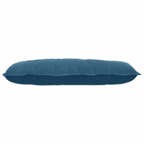 Maison Exclusive - Rygpude Blå 100 x 50 cm Velour