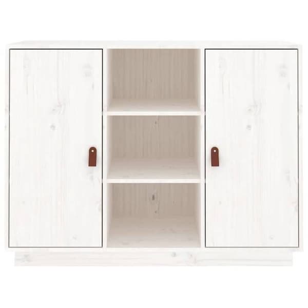 Maison Exclusive - Buffé Vit 100x40x75 cm Massivt furu