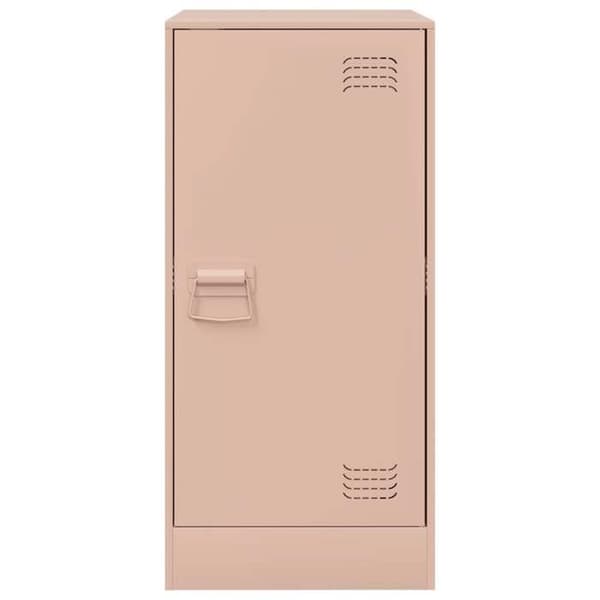 Maison Exclusive - Buffé rosa 34,5x39x73 cm stål