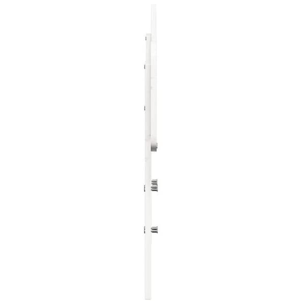 Hovedgærde - EKSKLUSIV HUS - 90 cm - Massivt fyrretræ - Hvid - Robuste ben Vit