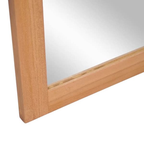 Maison Exclusive - Väggspegel i massiv teak 50 x 70 cm
