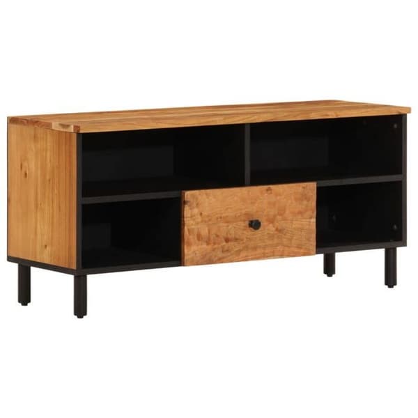 Maison Exclusive - TV-møbel 100x33x46 cm i solid akacietræ
