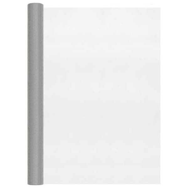 Maison Exclusive - Skærm i rustfrit stål 80x2000 cm Sølv silver-