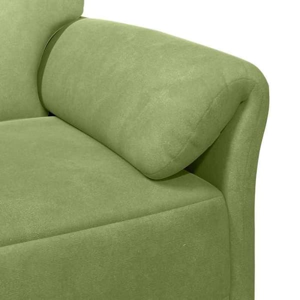 Maison Exclusive - Sofa 3 pladser Lys grøn 198 x 83 x 95 cm Velour