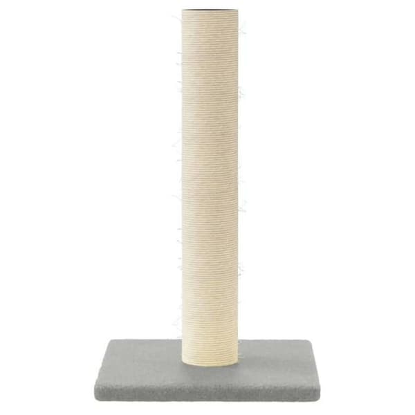 Maison Exclusive - Lys grå kattekradse 22x22x45 cm ljusgrått