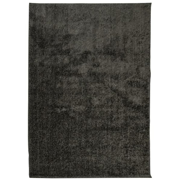 ISTAN matta med hög lugg blank antracitlook 140x200 cm0 [cm] Antracit