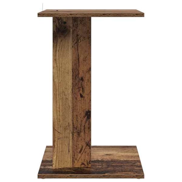 Sidobord - MAISON EXCLUSIVE - 45x40x62,5 cm - Ingenjörsträ - Rektangulär - Brun