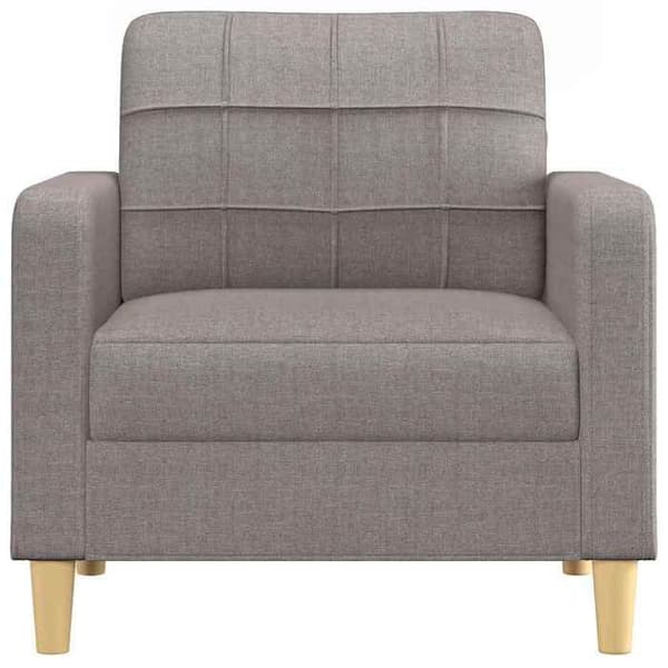 Maison Exclusive - Stol Taupe 60 cm Stof
