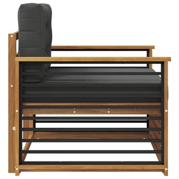 Maison Exclusive - Udendørs sofa i massivt akacietræ og polyester