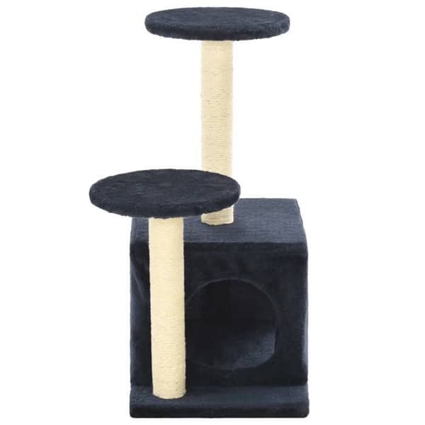 Maison Exclusive - Kattekradsetræ med sisal kløer 60cm Mørkeblå Mörkblå