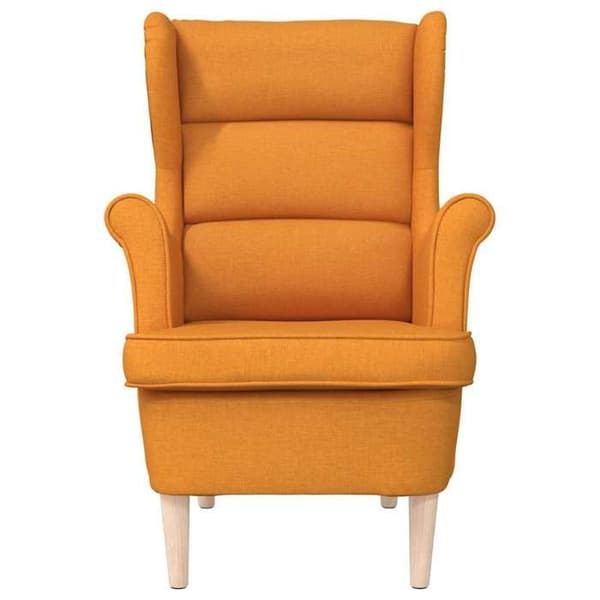 Maison Exclusive - Mørk gul lænestol 74x84x100 cm stof