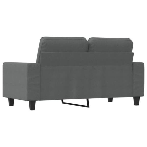 Maison Exclusive - Tummanharmaa 2-paikkainen sohva 120 cm Kangas
