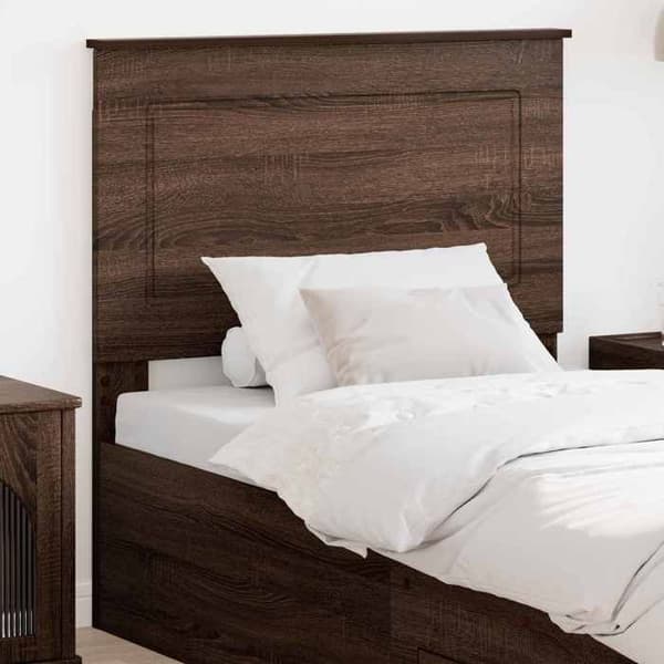 Maison Exclusive - Hovedgærde Brun Eg 100 cm Ingeniørtræ